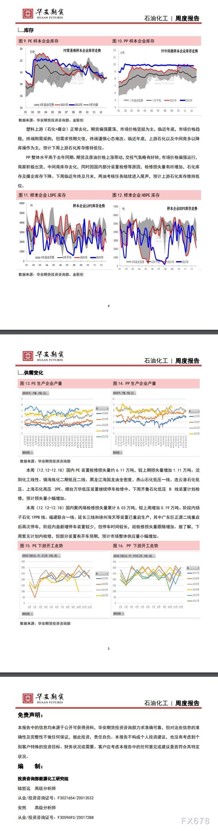 【华安期货】石油化工12月18日周报:新增订单有限,市场交易平淡