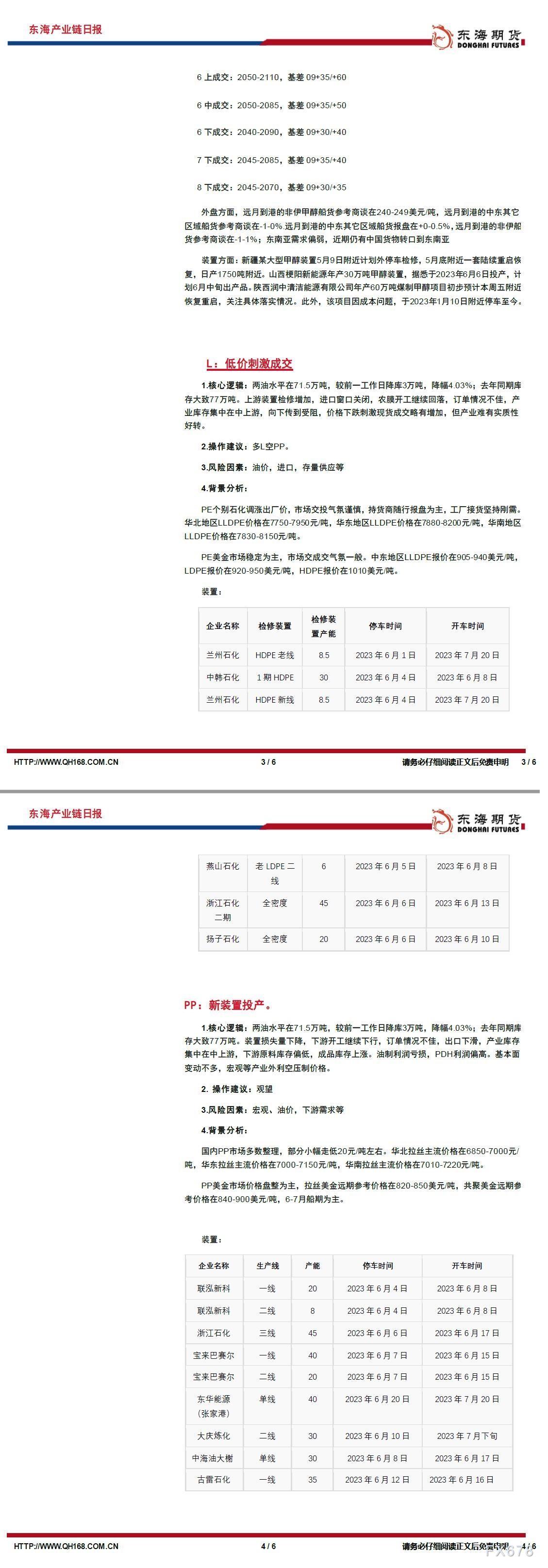 【东海期货6月8日产业链日报】能化篇:炼厂开工增加,油价小幅上涨