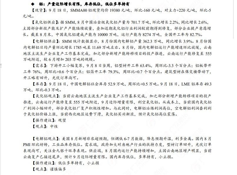 广发期货早知道：原油高位震荡思路，铜中性偏多