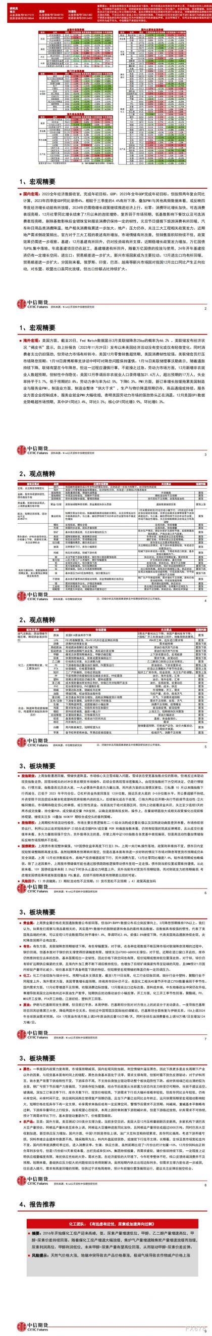 中信期货1月22日晨报:23年国内经济数据稳定收关,预计宏观预期仍将主导商品