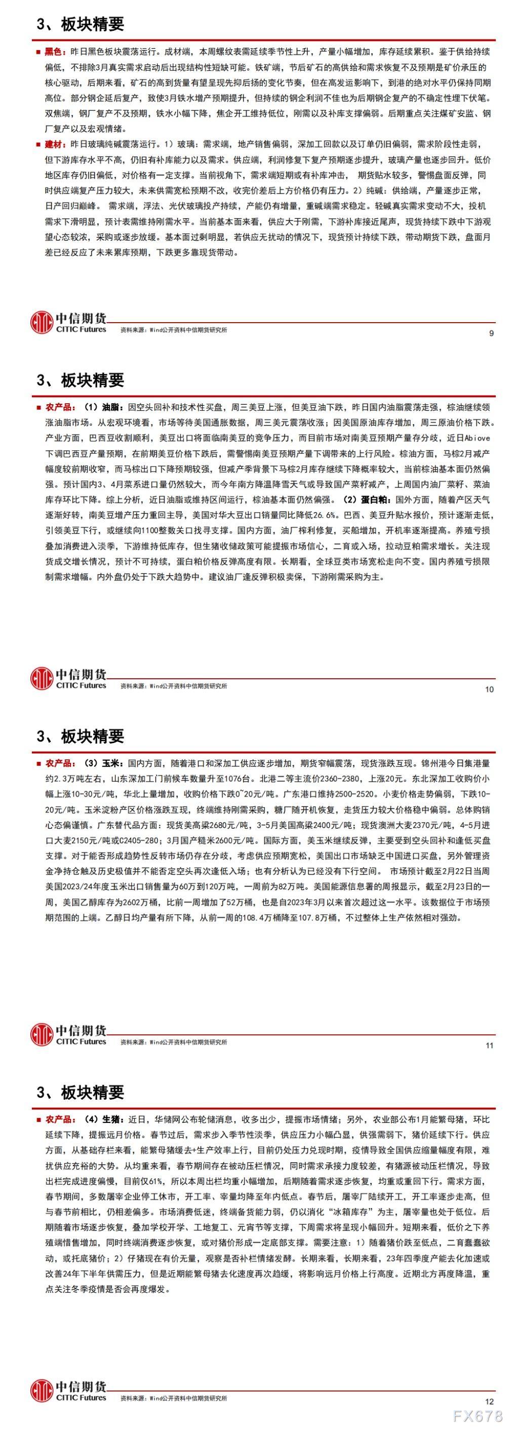 中信期货3月1日晨报:美元指数走弱,基本金属、贵金属普涨